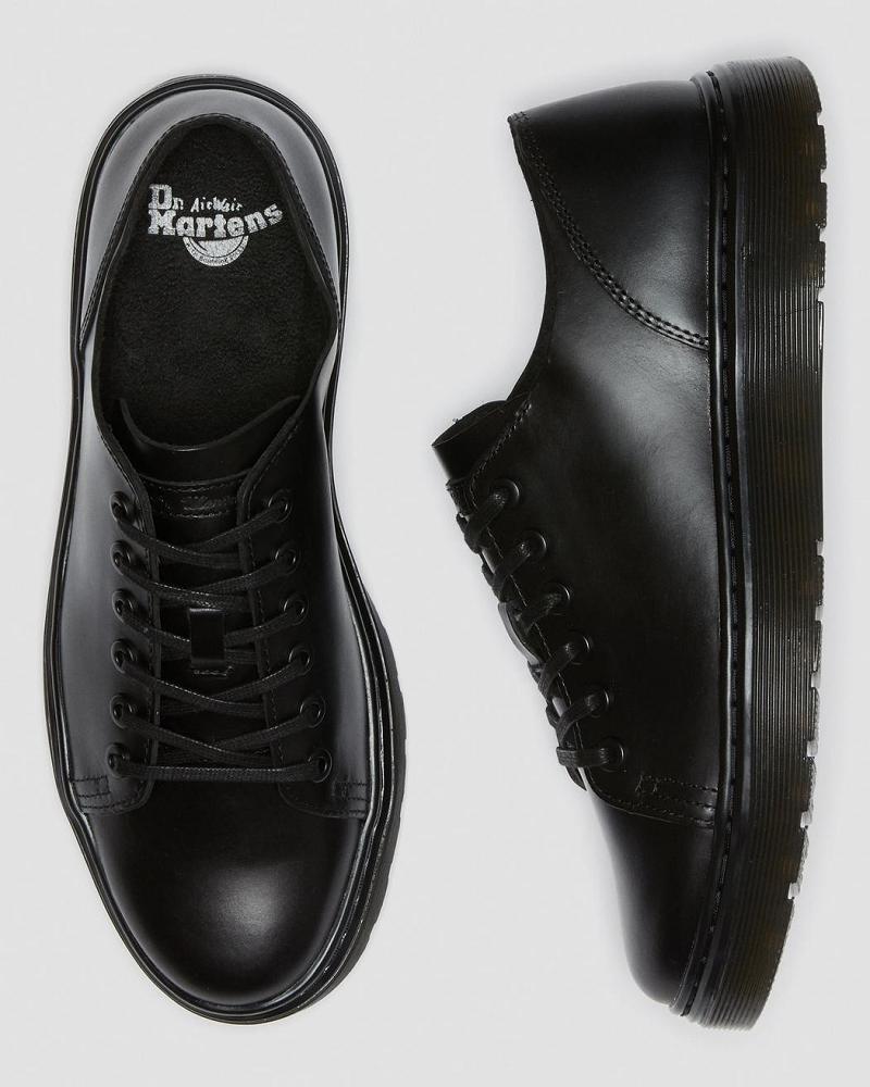 Dr Martens Dante Brando Læder Fritidssko Herre Sort | DK 475YXF